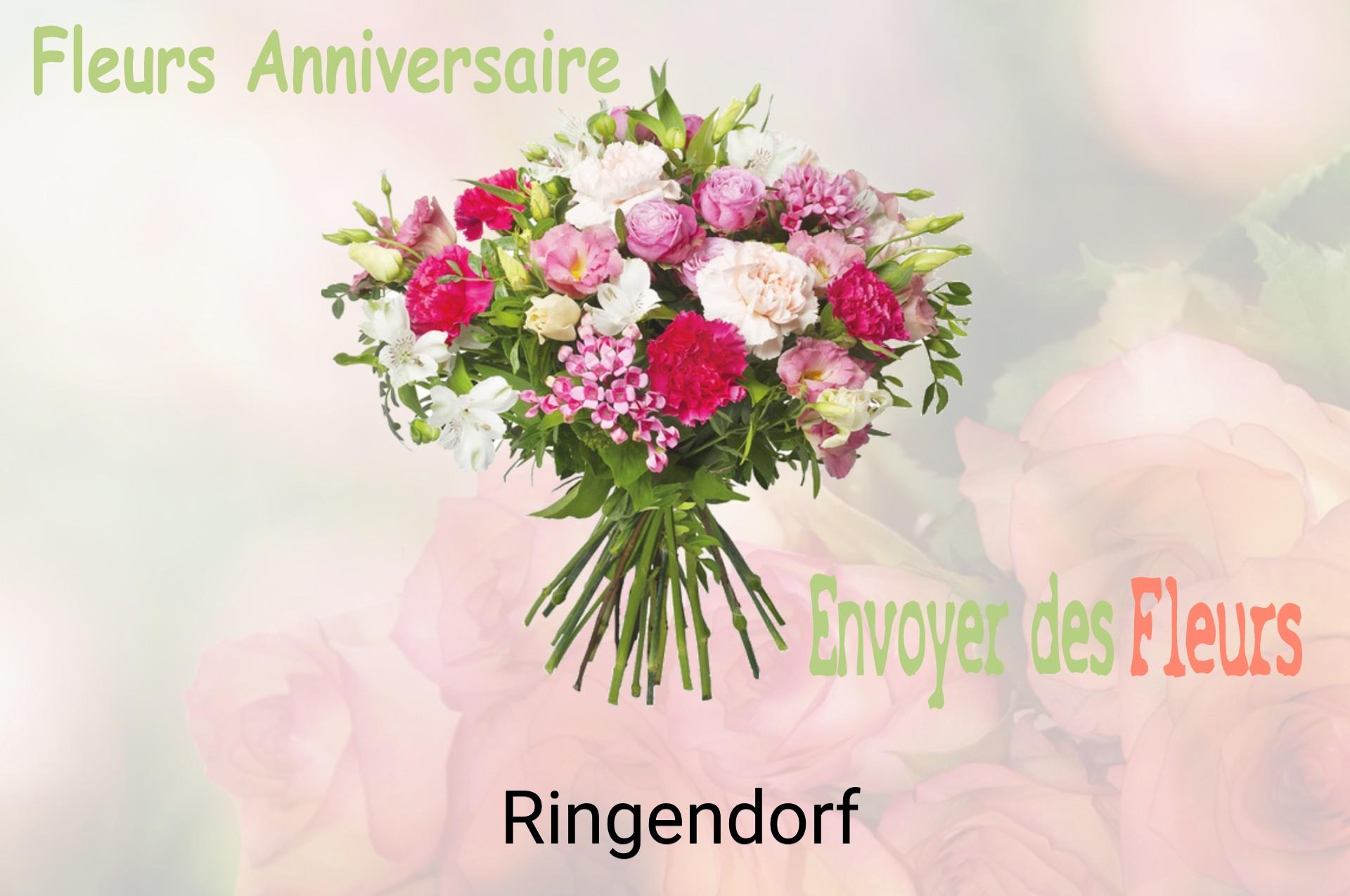 Bouquet de fleurs d’anniversaire livré à Ringendorf